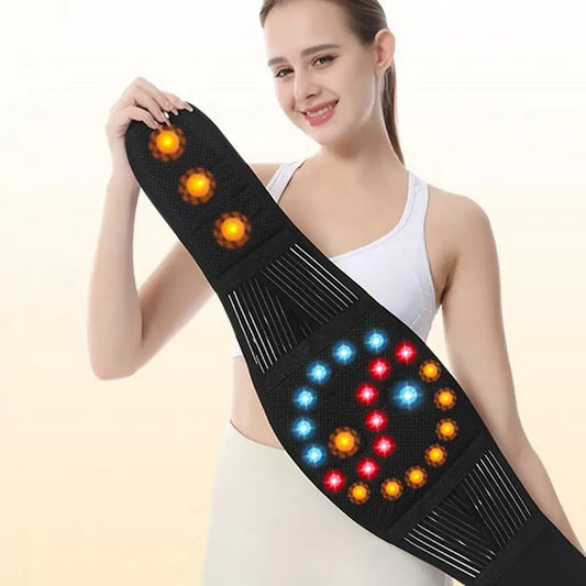 Faja lumbar magnética